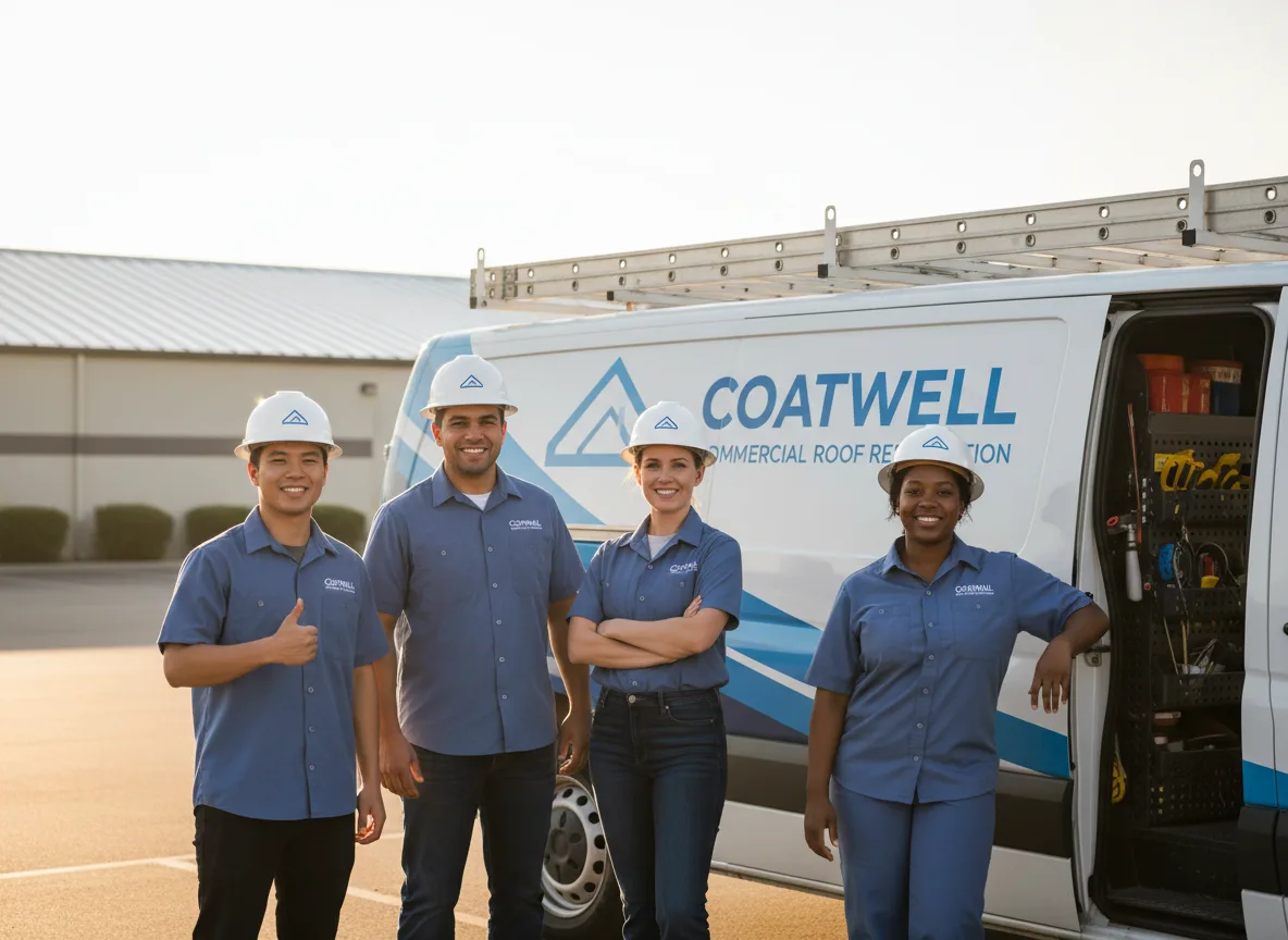 Commercial roof coating company in Valencia, CA